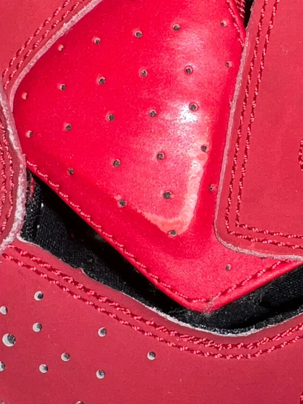 Jordan Kids' Red and Black High-Top Sneakers